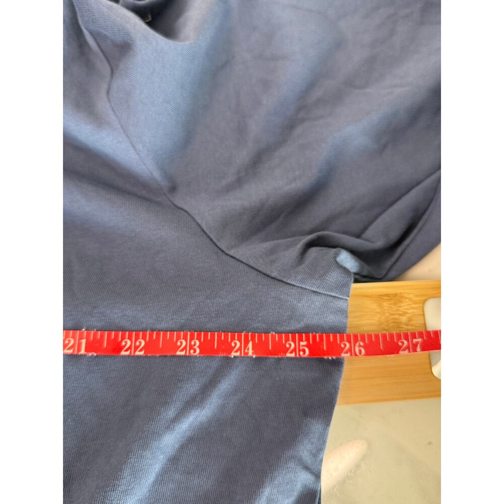 NWT Adidas Men’s Golf Crest Logo Long Sleeve Performance‎ Shirt Blue 2XL - Picture 11 of 14